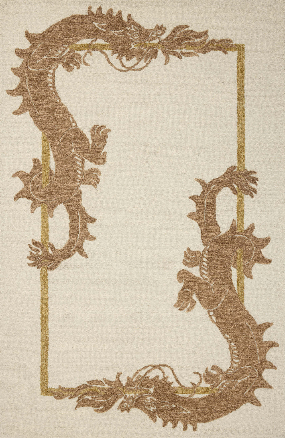 Tapis Romi Ivoire / Épice (RMI-01)