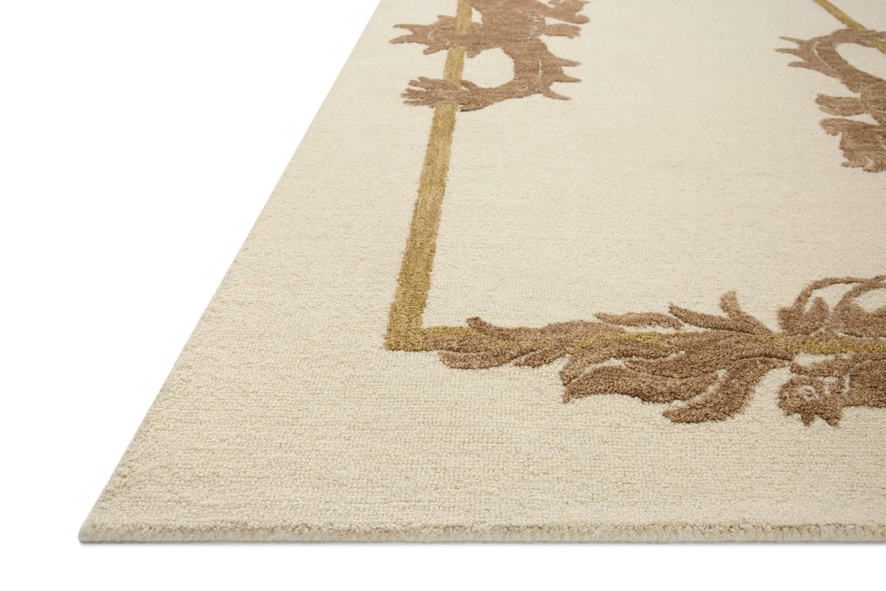 Tapis Romi Ivoire / Épice (RMI-01)