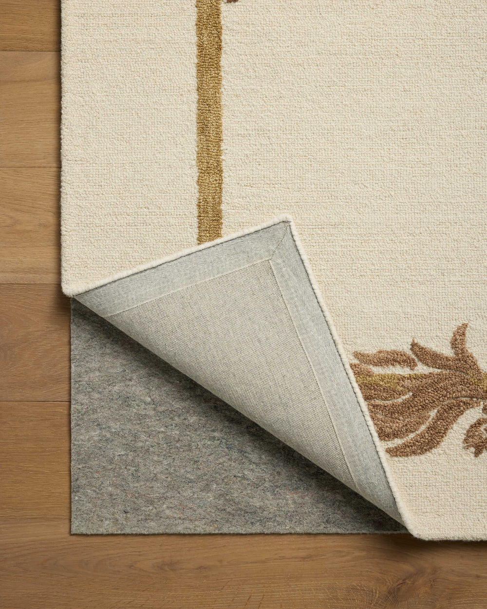 Tapis Romi Ivoire / Épice (RMI-01)