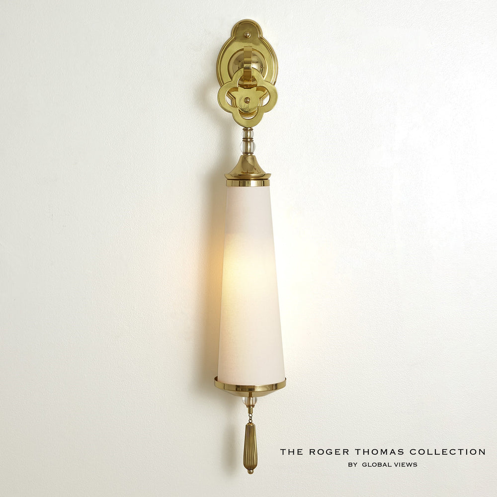 Quatrefoil Sconce