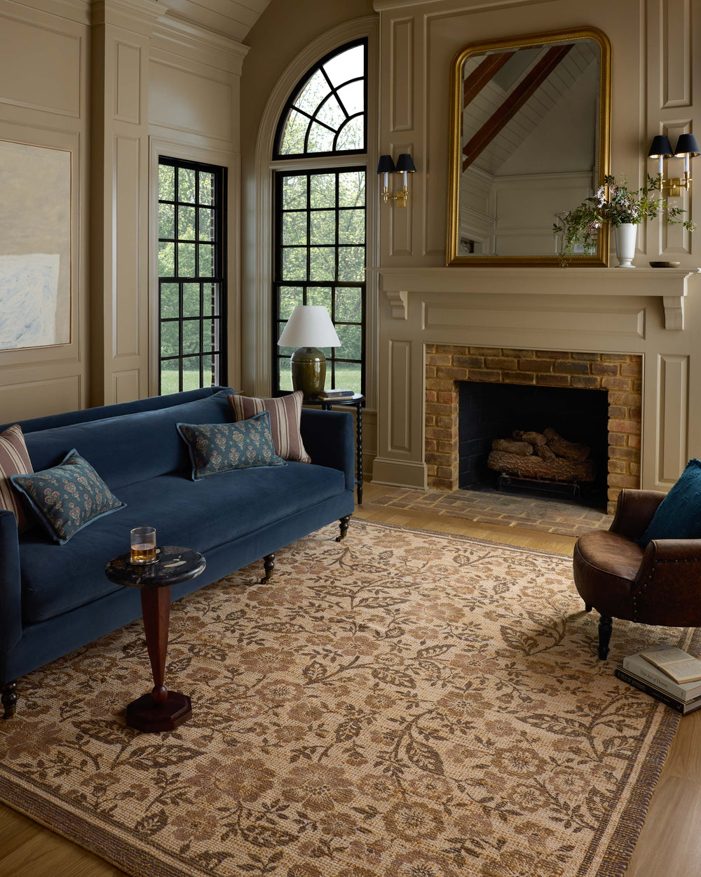 Rue Bark / Mocha Rug (RUE-03)