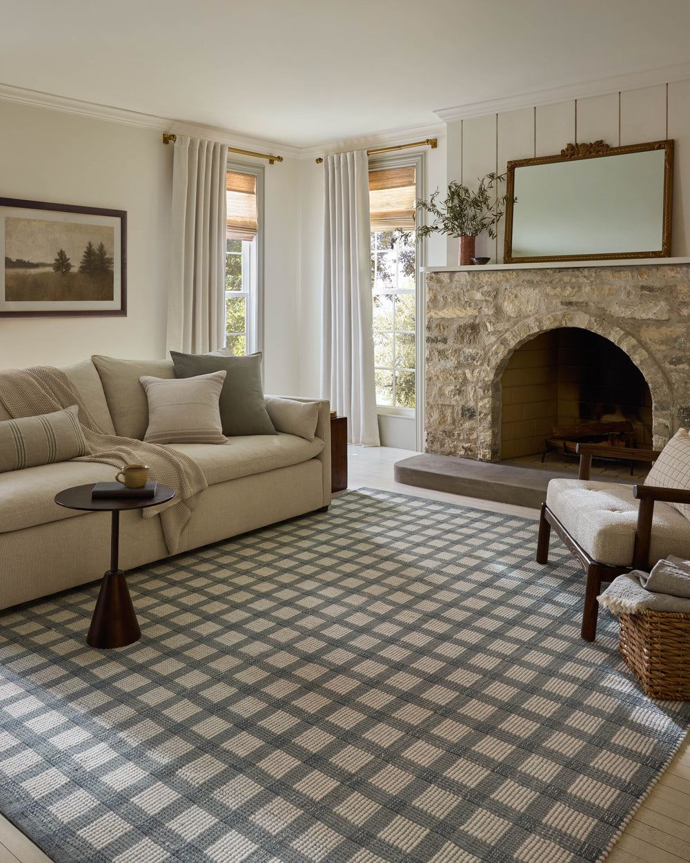 RYD-02 Ryder Blue / Ivory Rug