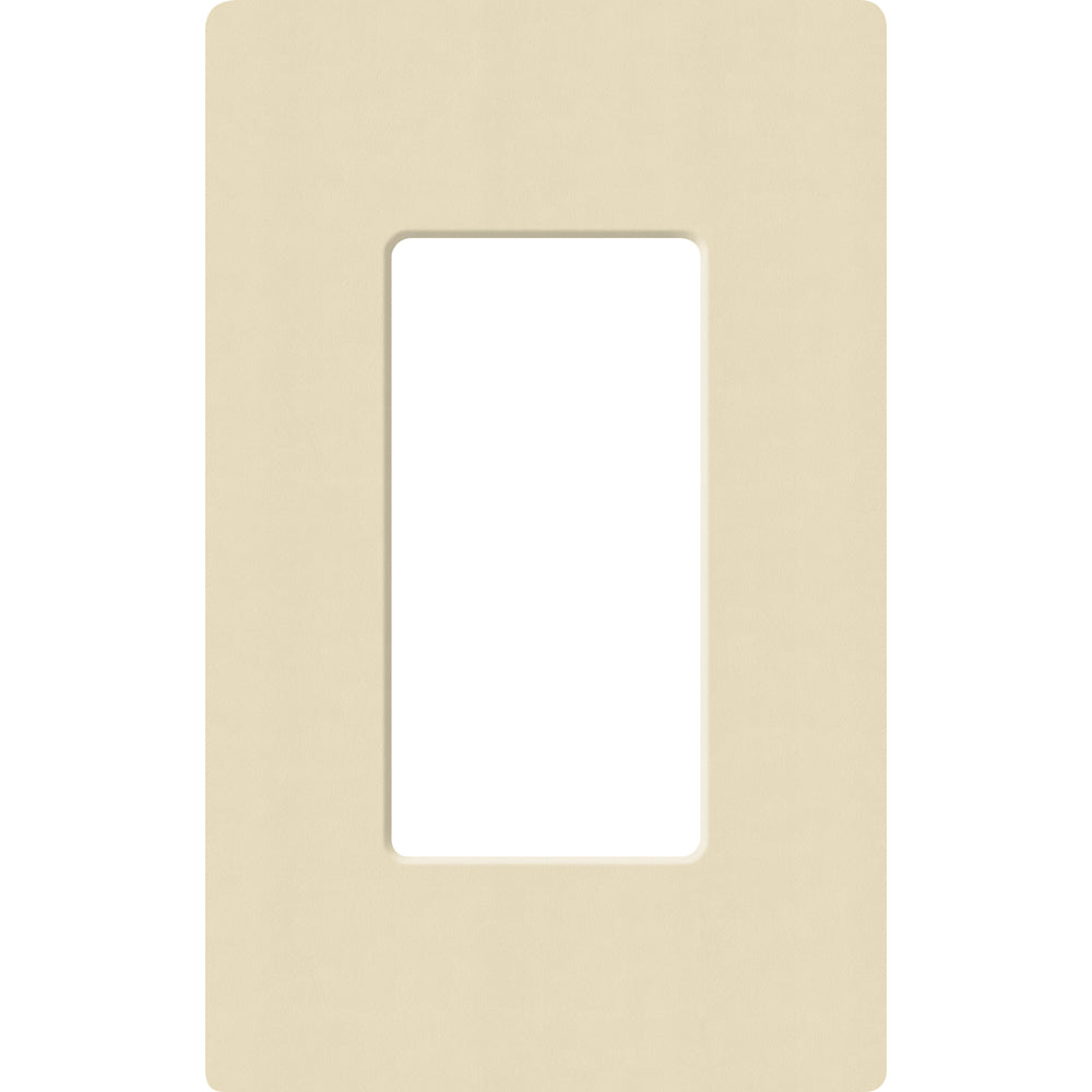 Lutron Claro 1 Gang Wall Plate for Decorator/Designer Paddle Switches and Dimmers, SC-1-SD, Satin Sand - Union Lighting and Décor