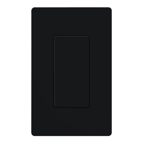 Lutron Claro Blank Insert for Designer Style Openings, Complements Lutron Claro Wallplates, SC-BI-MN, Satin Midnight - Union Lighting and Décor