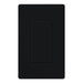 Lutron Claro Blank Insert for Designer Style Openings, Complements Lutron Claro Wallplates, SC-BI-MN, Satin Midnight - Union Lighting and Décor