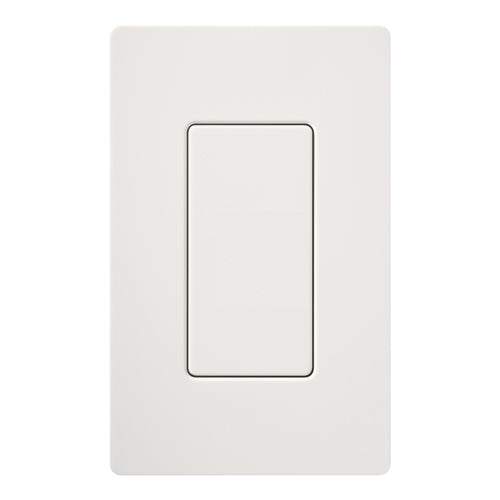 Lutron Claro Blank Insert for Designer Style Openings, Complements Lutron Claro Wallplates, SC-BI-SW, Satin Snow - Union Lighting and Décor