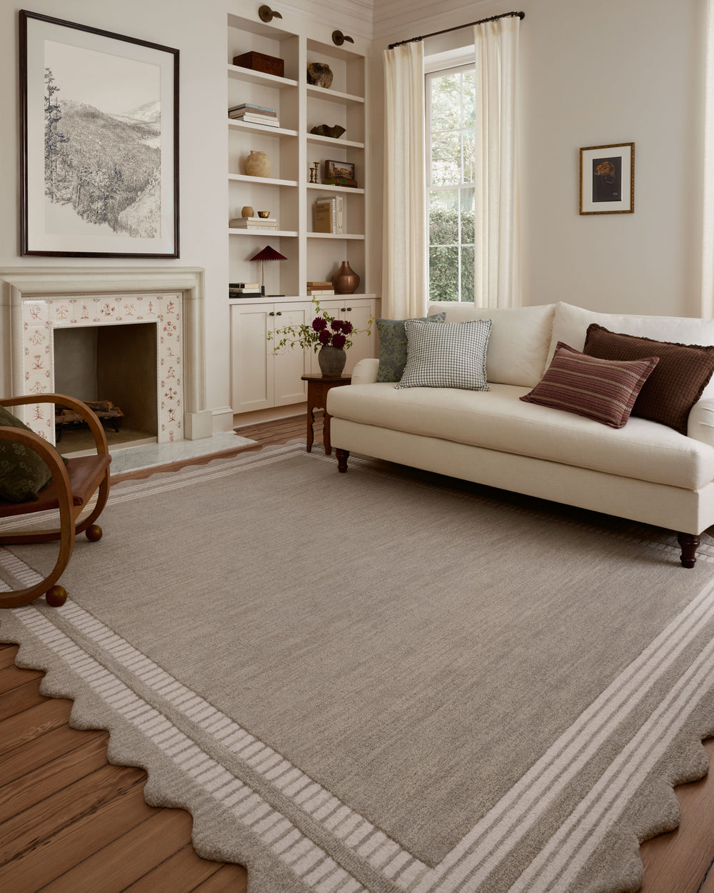SCO-01 Scottie Fog / Ivory Rug