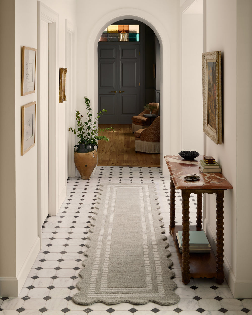 SCO-01 Scottie Fog / Ivory Rug