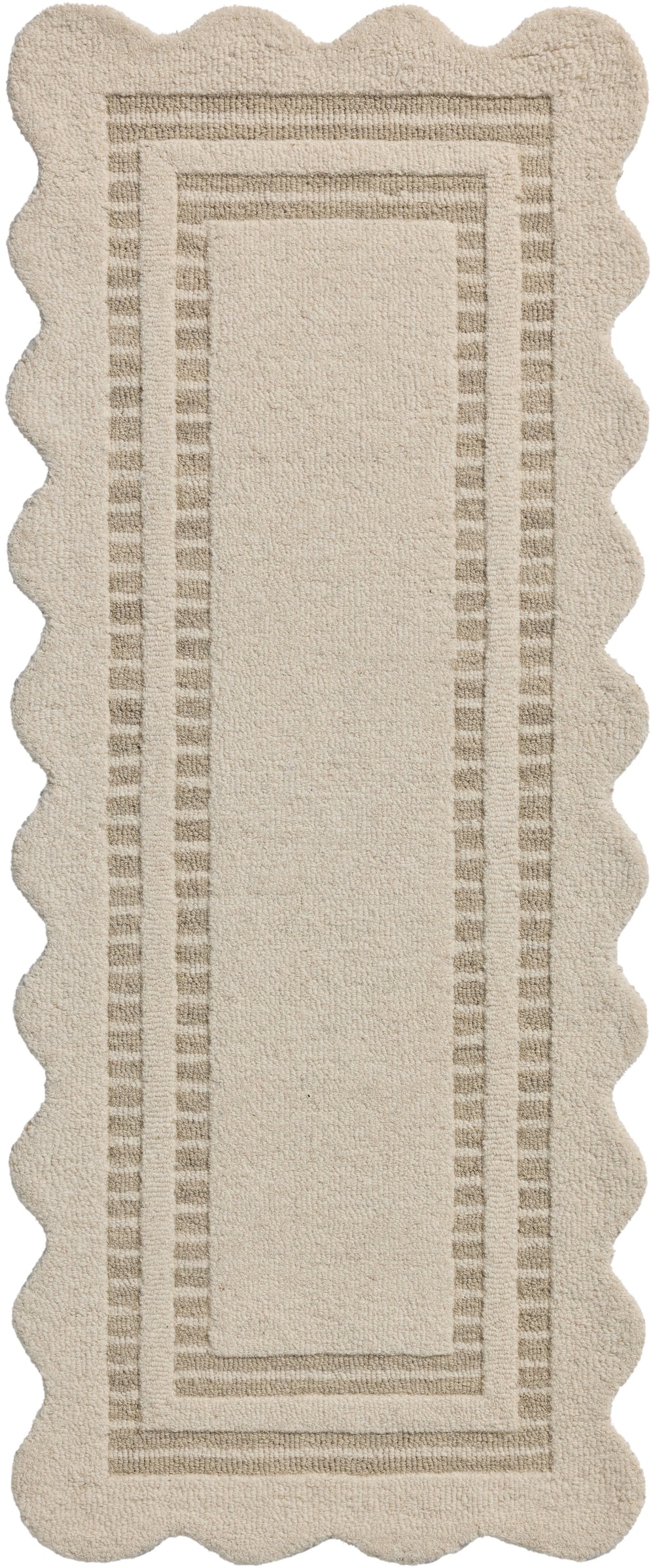 Scottie Ivory / Grey Rug (SCO-01)
