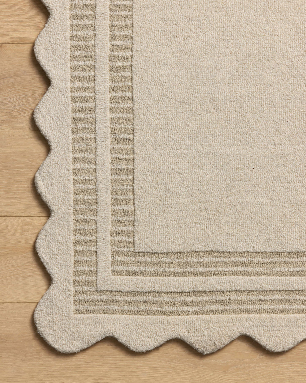 Scottie Ivory / Grey Rug (SCO-01)