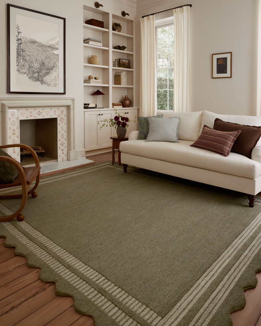SCO-01 Scottie Olive/Pebble Rug