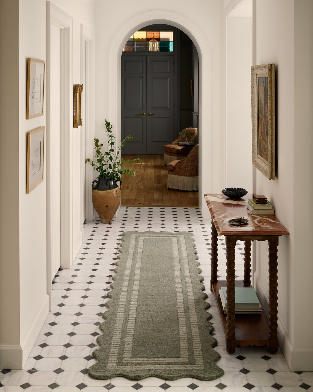 SCO-01 Scottie Olive/Pebble Rug