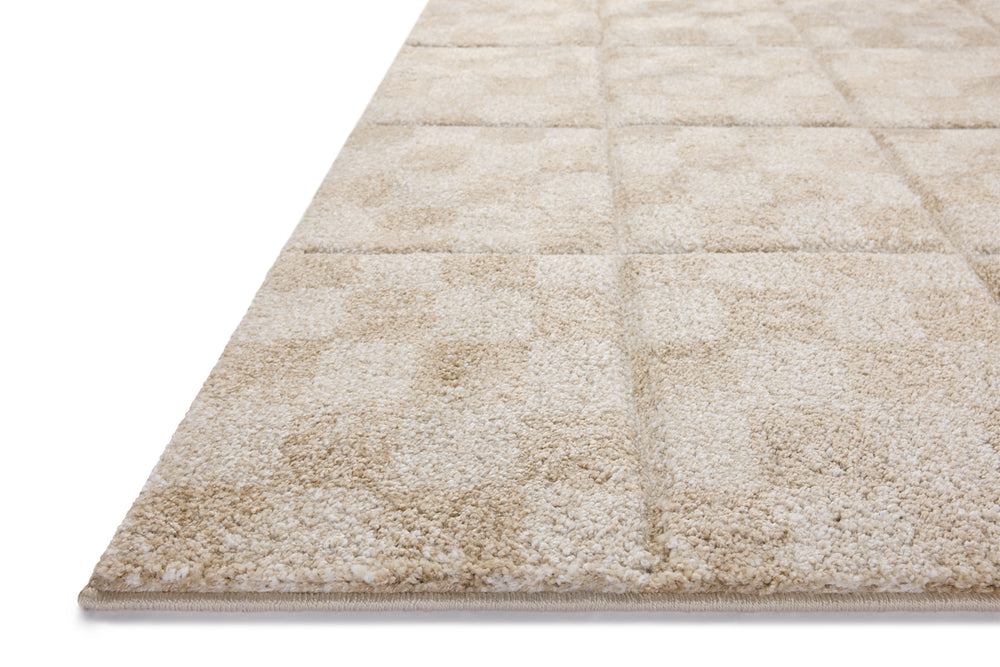 SLA-01 LOLOI Silas Félein d'avoine / Sable Tapis
