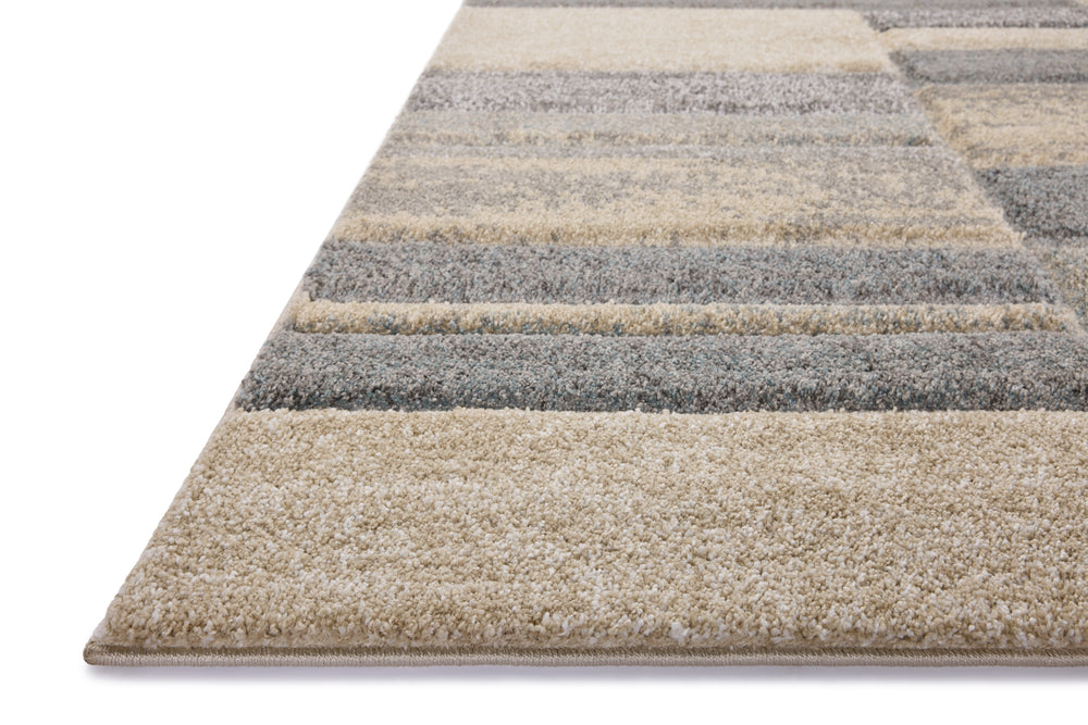 Silas Slate / Sand Rug (SLA-07)