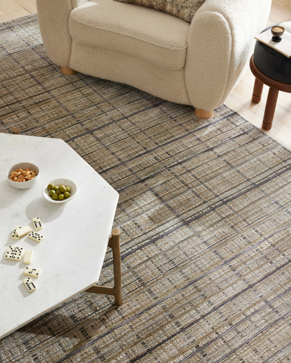 SOH-04 loloi Soho Pebble / Charcoal Rug