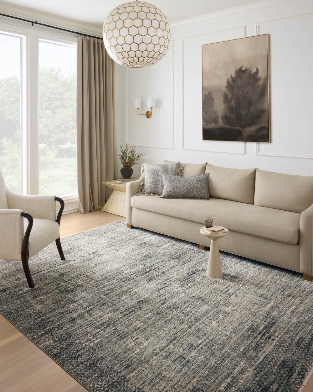 Soho Multi / Slate Rug (SOH-06)