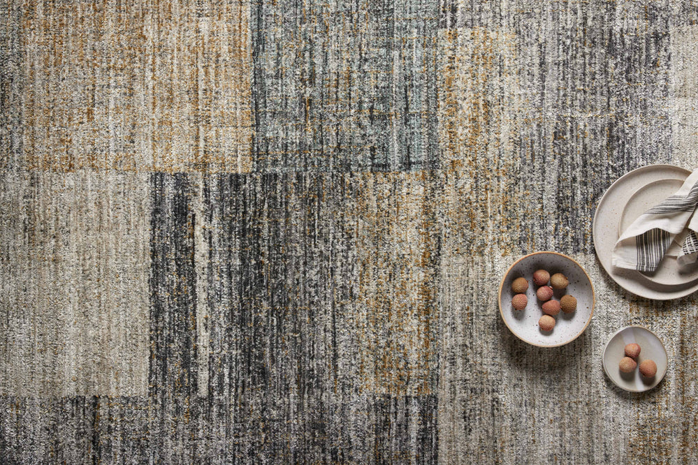 Soho Grey / Gold Rug (SOH-08)