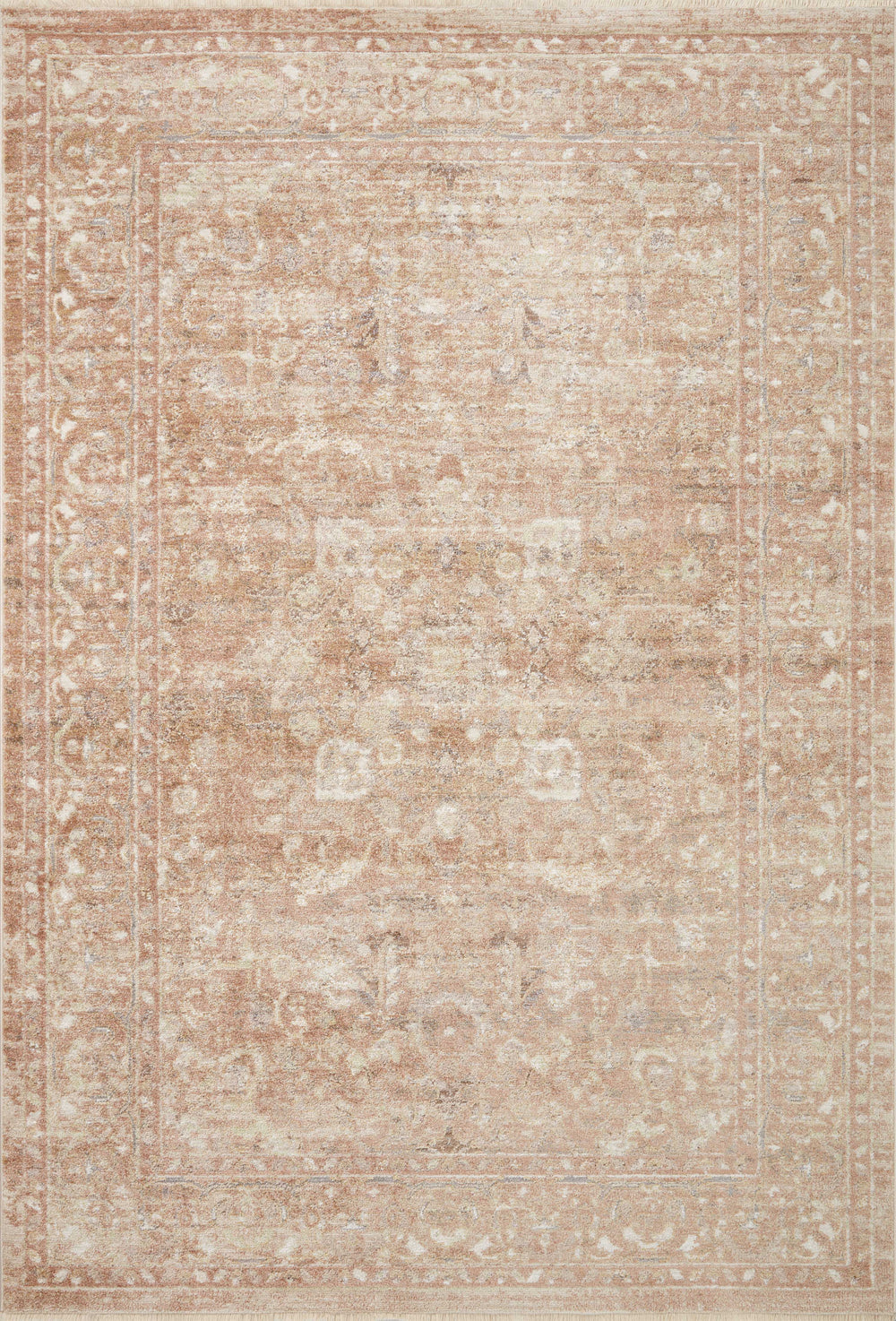 SNN-04 Loloi Sonnet Terracotta / Natural Rug
