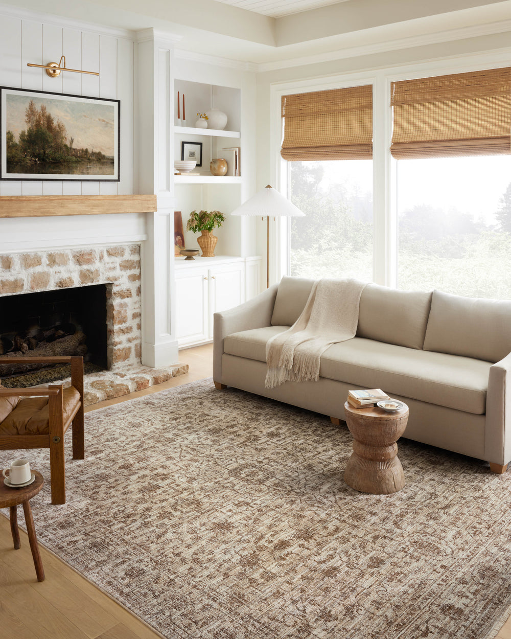 Sorrento Bark / Natural Rug (SOR-01)