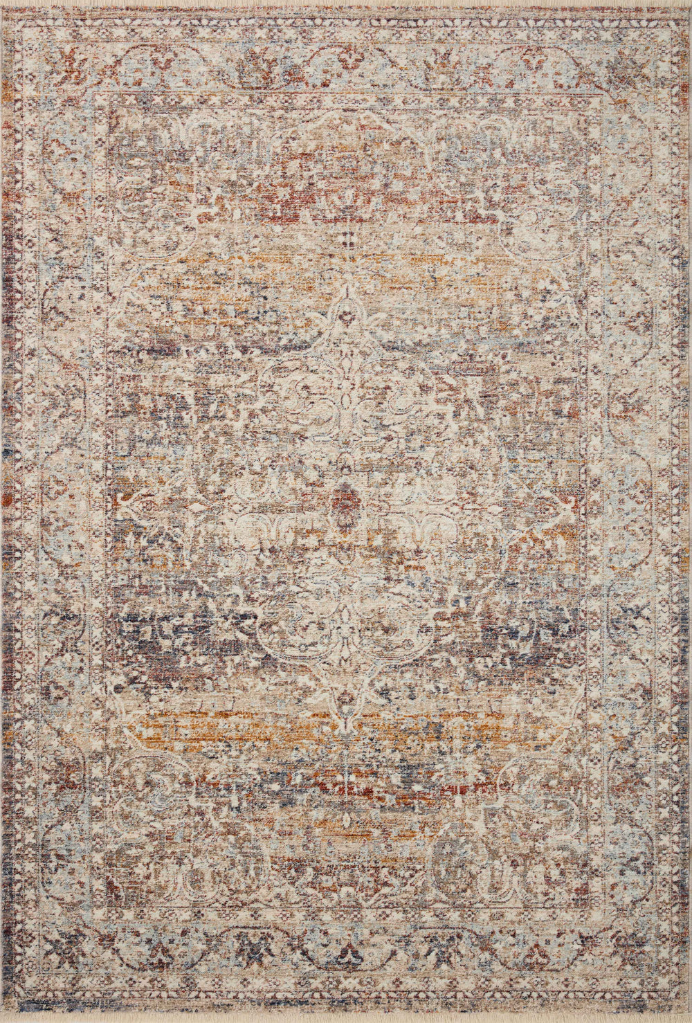 SOR-04 LOLOI SORRENTO NATUREL / MULTI MULTI