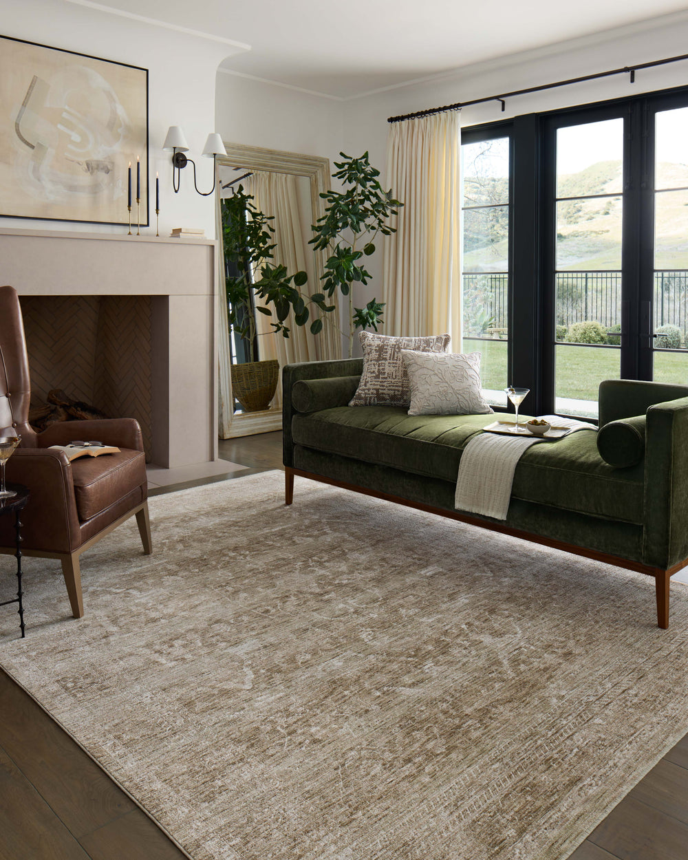 Tabitha Sage / Ivory Rug (TAI-02)