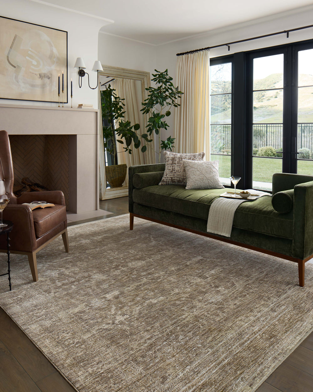 Tabitha Taupe / Pebble Rug (TAI-02)