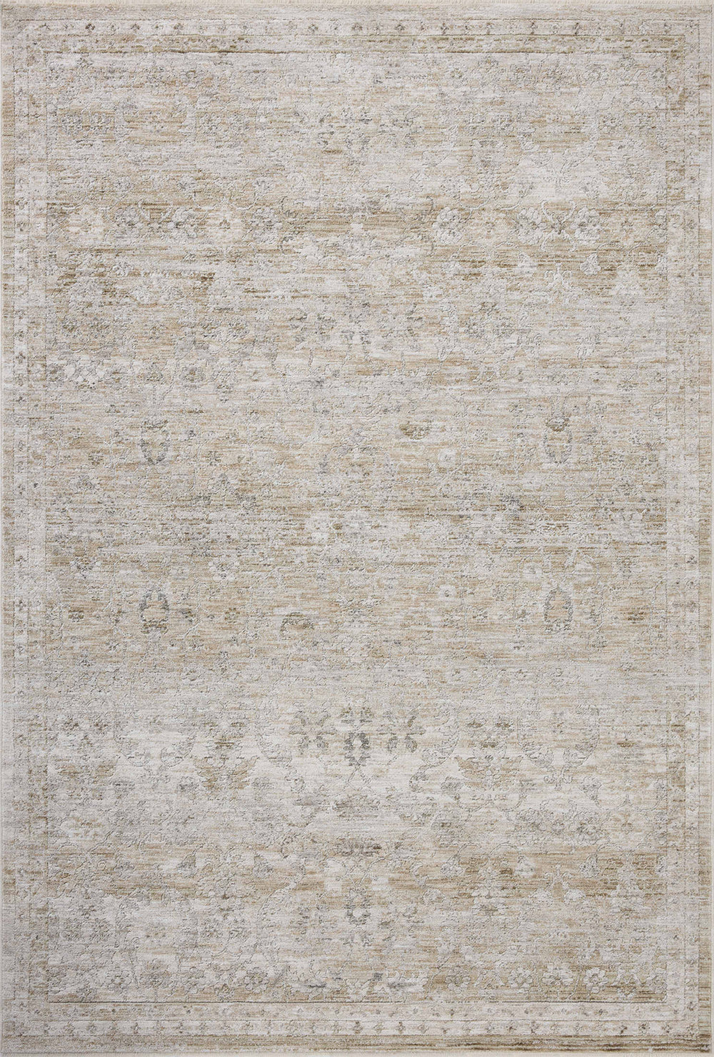 Tabitha Ivory / Khaki Rug (TAI-03)