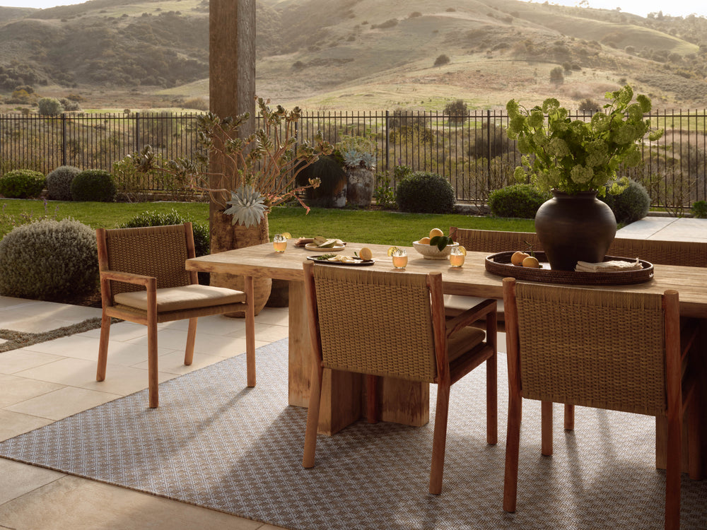 Topanga Natural / Silver Rug (TOP-02)
