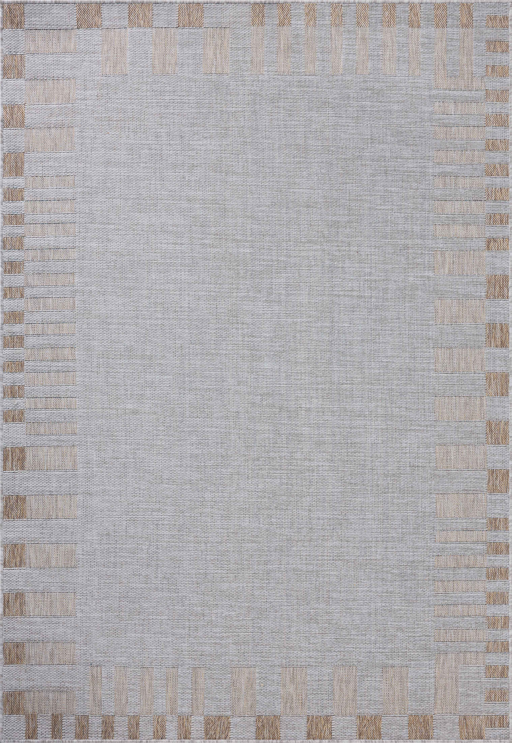 Topanga Silver / Natural Rug (TOP-08)
