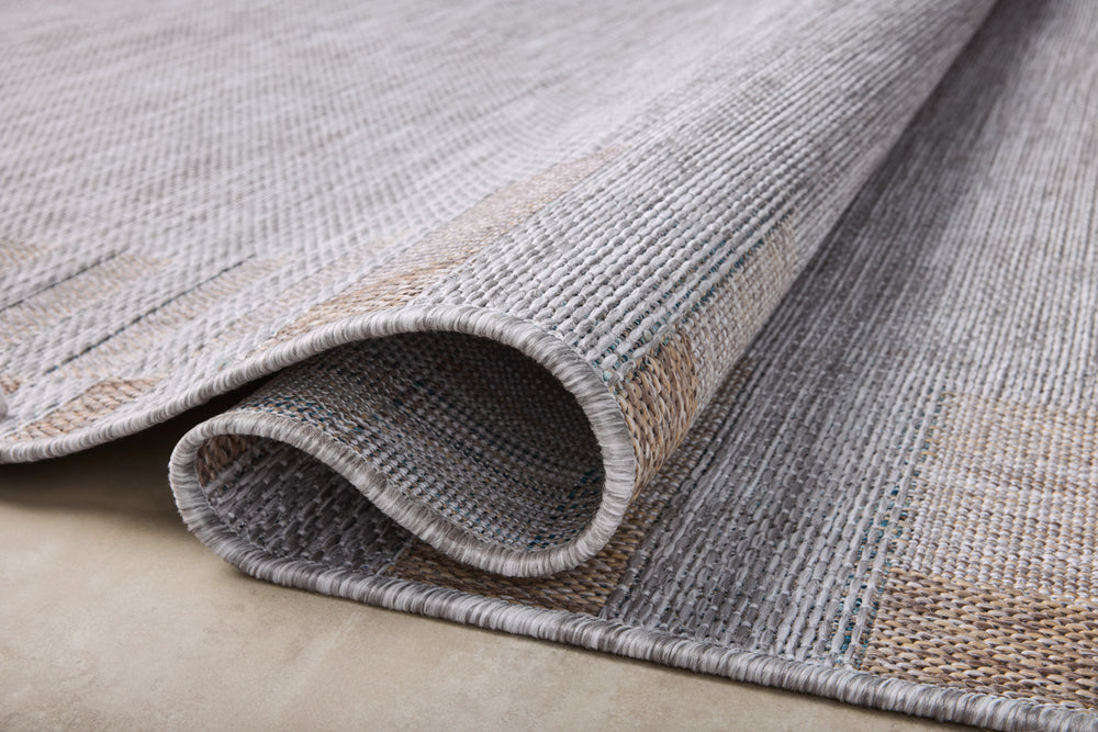 Topanga Silver / Natural Rug (TOP-08)