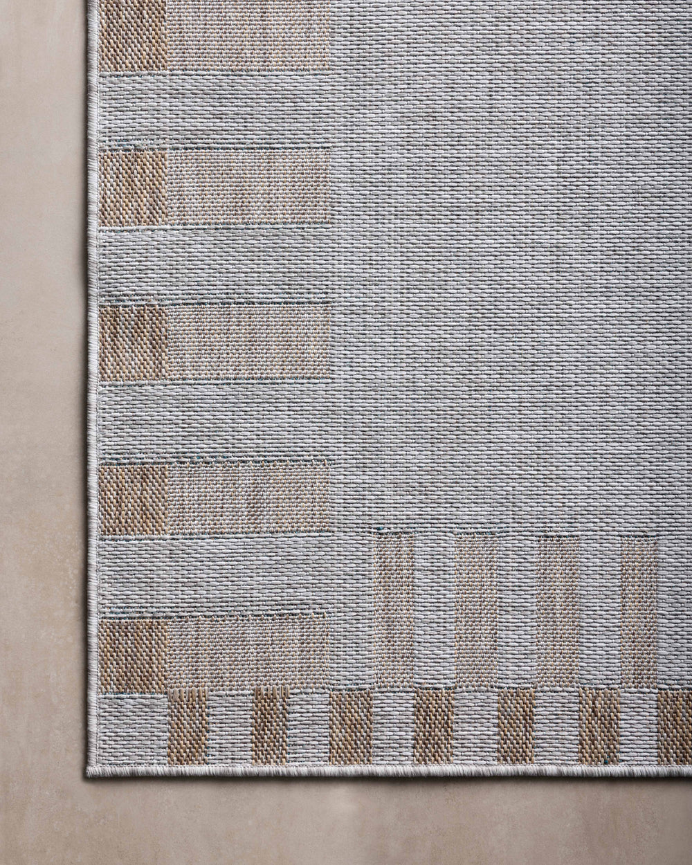 Topanga Silver / Natural Rug (TOP-08)