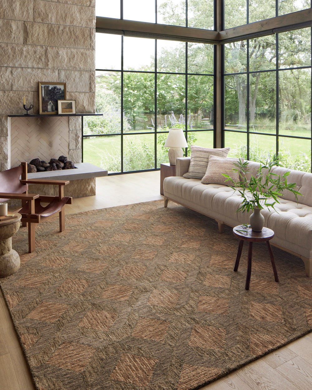 Varena Rust / Bark Rug (VAR-03)