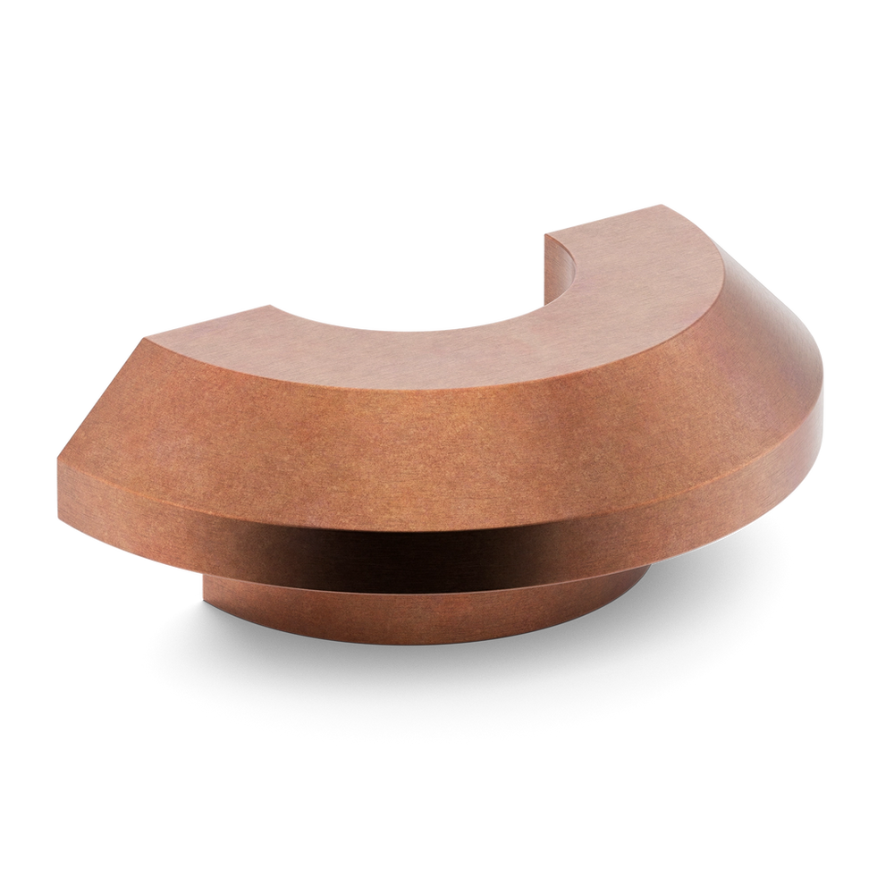 Armac_Martin_Victoria_C-Pull_Single_Handle_Plain_Aged_Copper