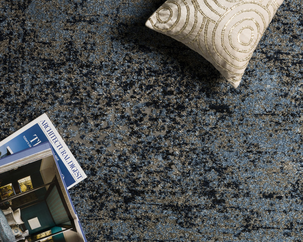 Viera Lt. Blue / Grey Rug (VR-06)