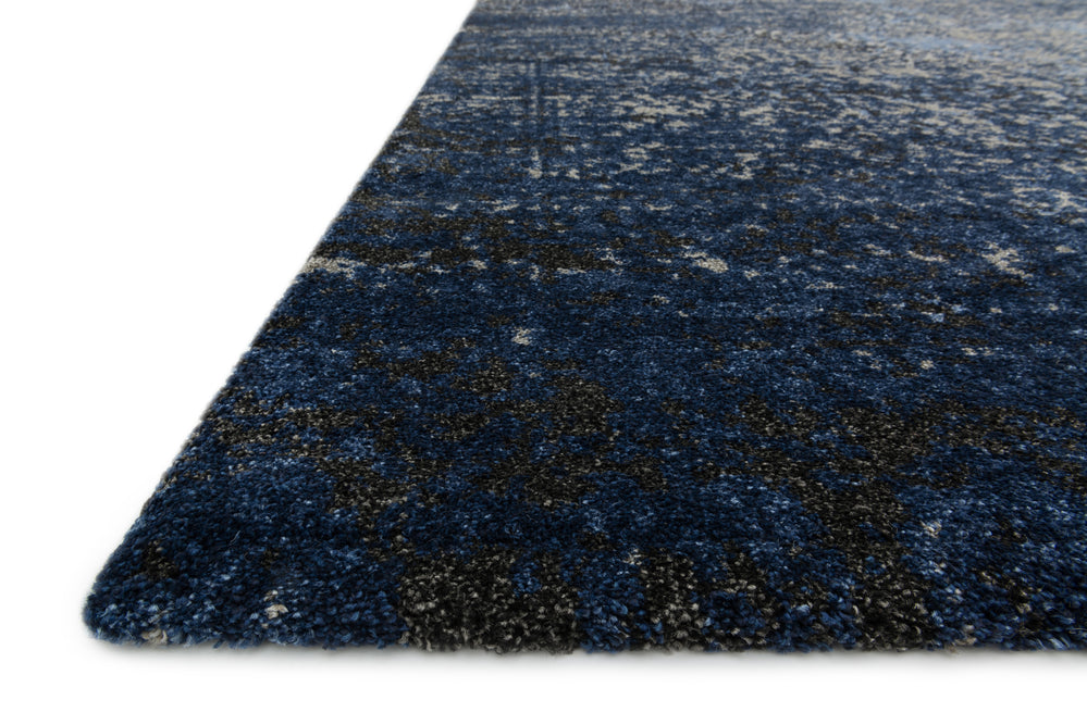 Viera Grey / Navy Rug (VR-07)