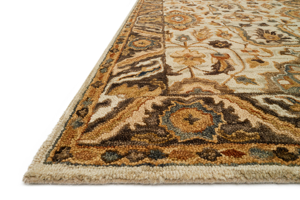 VK-02 Victoria Ivory / DK Taupe tapis