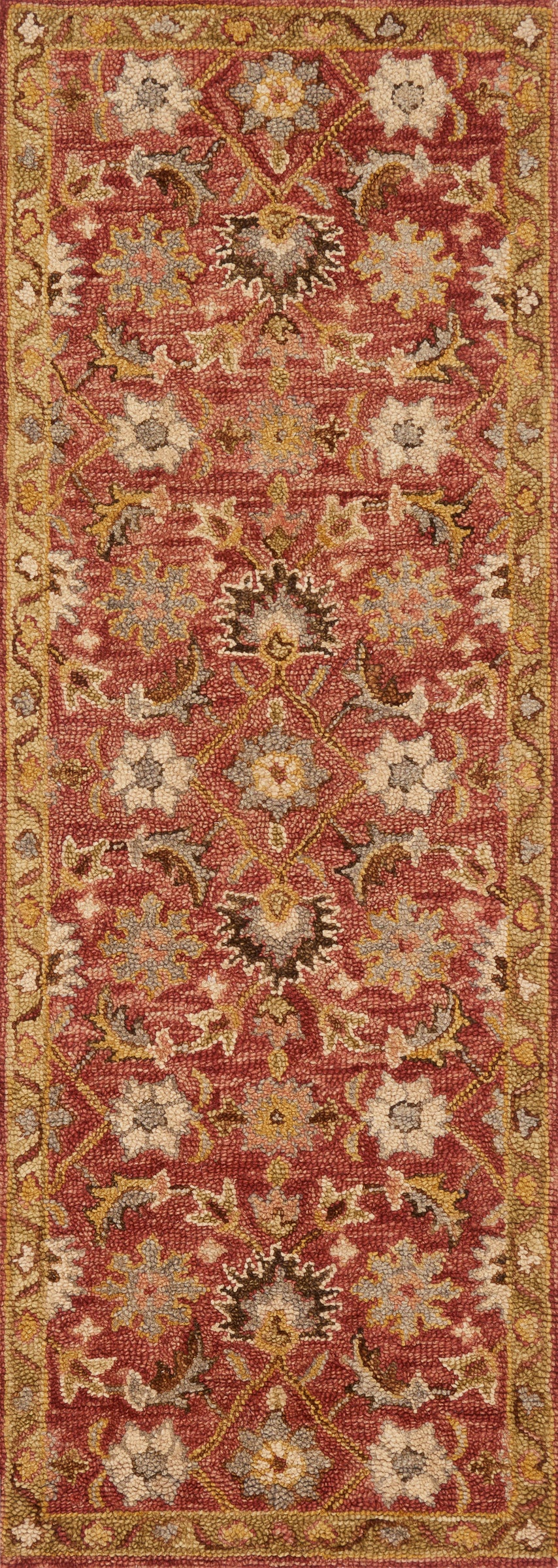 VK-09 Victoria Terracotta / Gold Rug