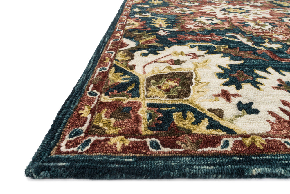 VK-13 Victoria Teal / Raspberry Tapis