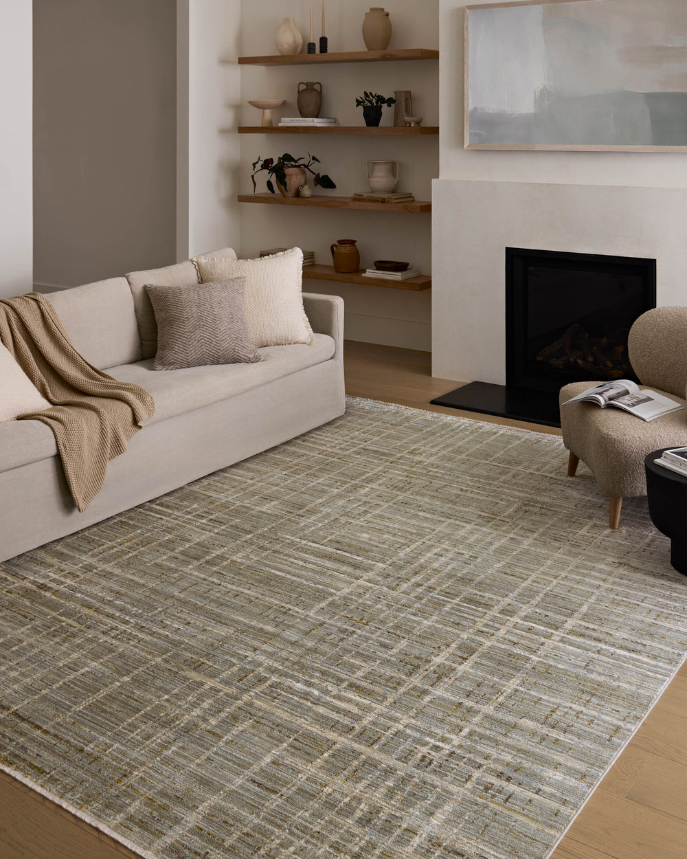 Wade Mist / Gold Rug (WAE-03)