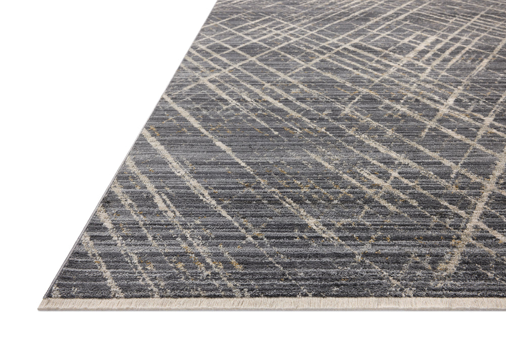 Wae-04 loloi wade minuit / tapis beige