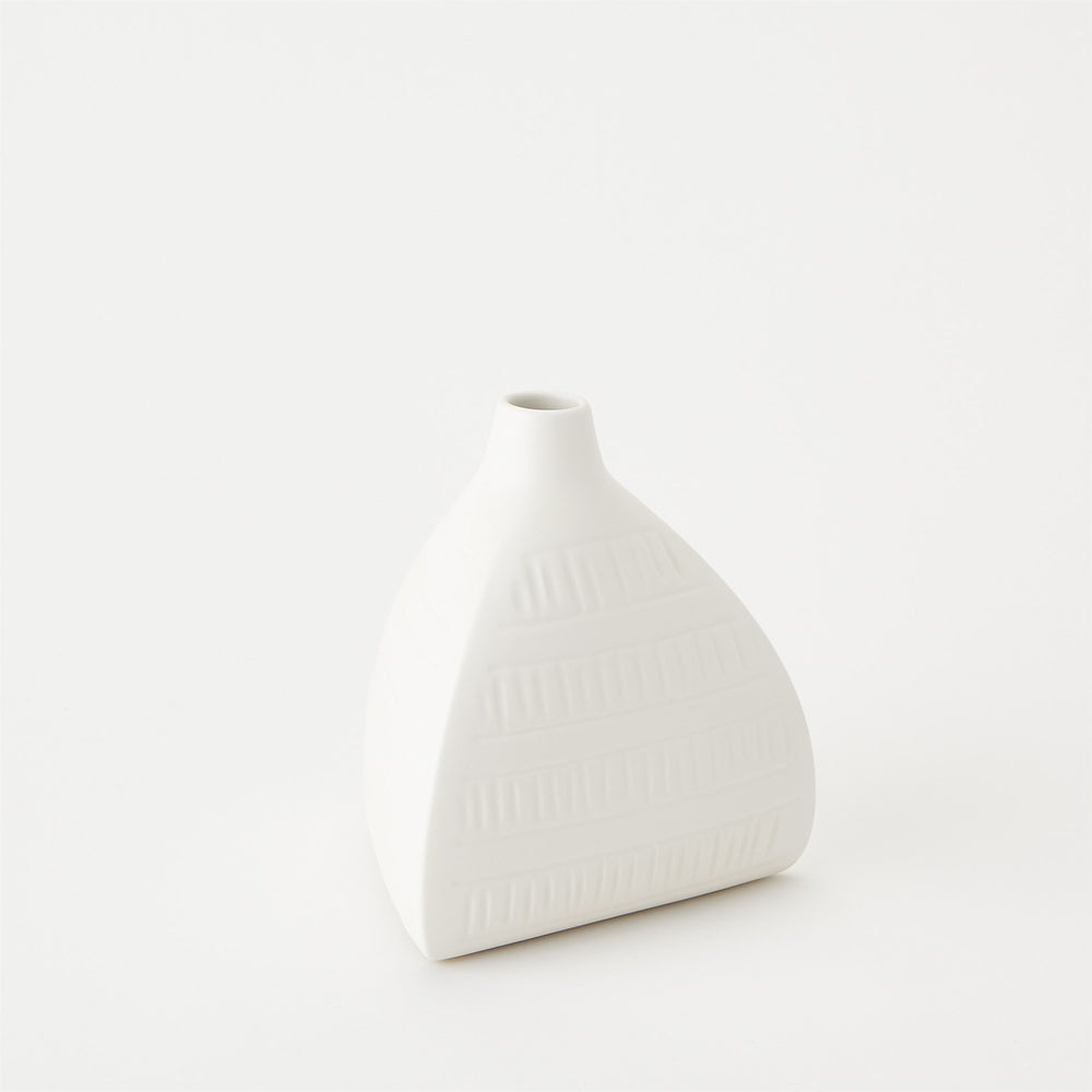 Glazed Vases Matte White
