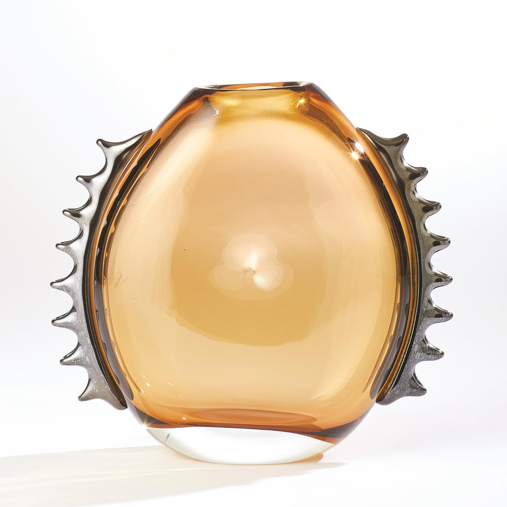 Flamer Vases Amber/Black