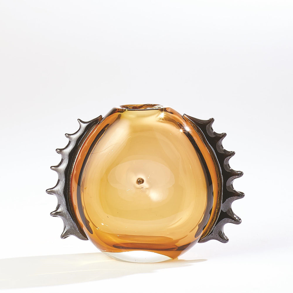 Flamer Vases Amber/Black