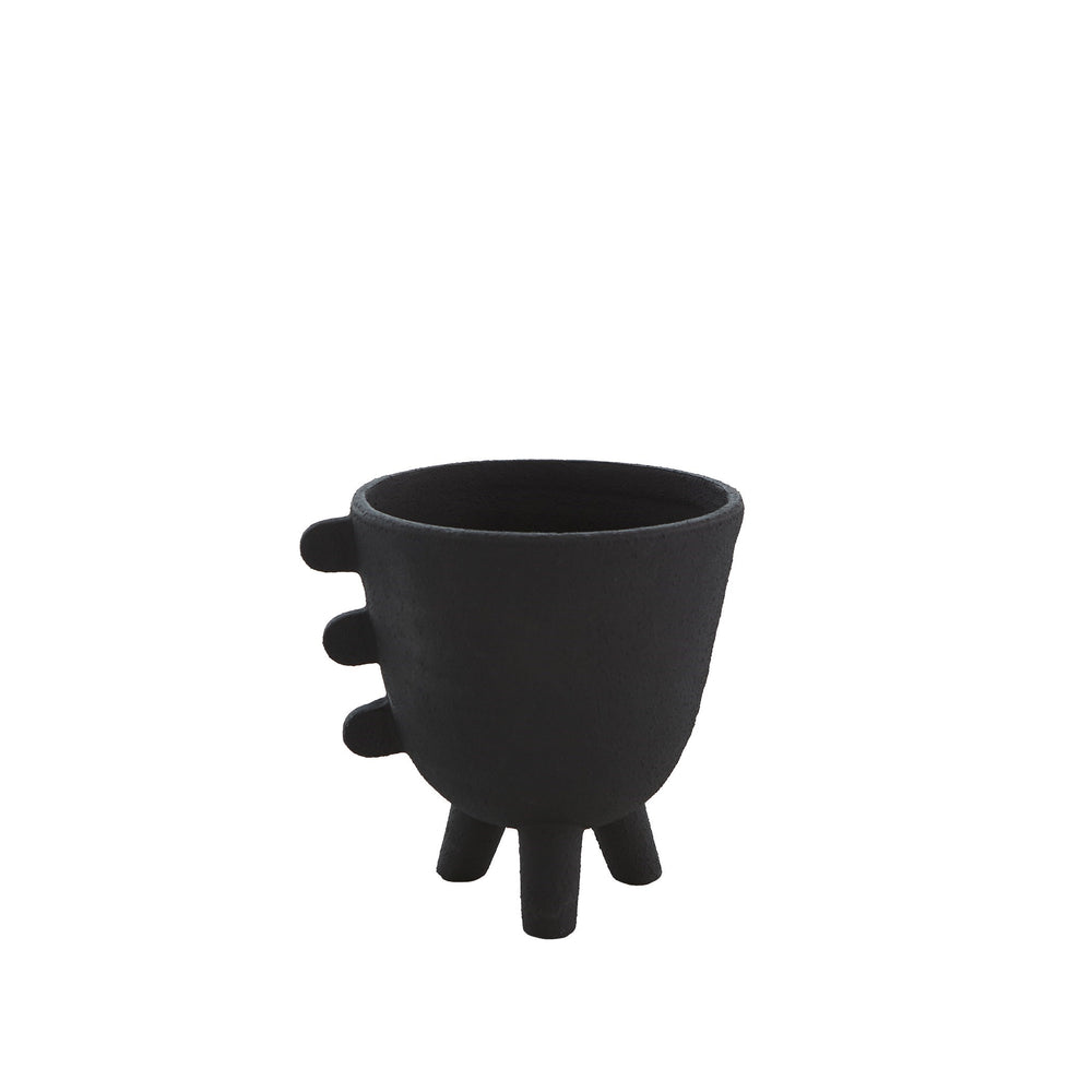 Primitive Porcelain 3 Leg Cache Pot
