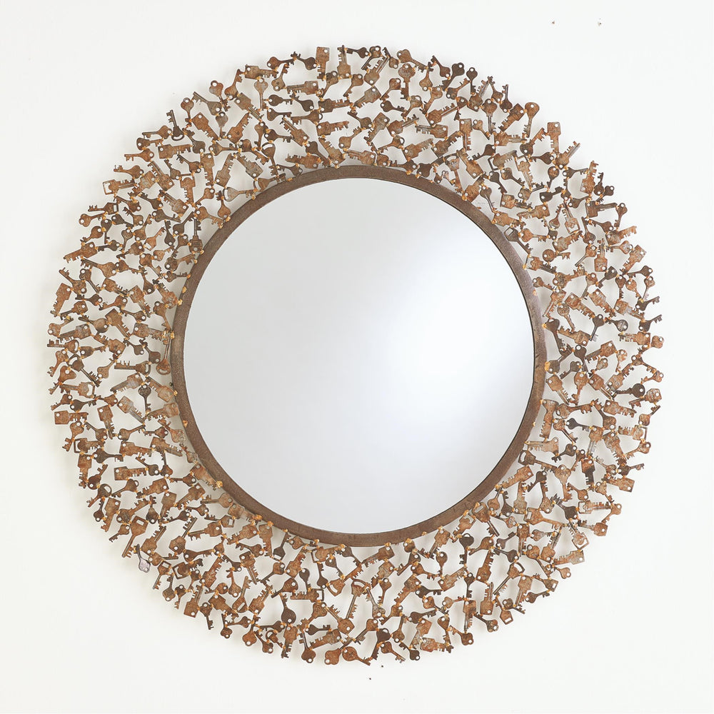Keys To My Heart Mirrors Bronze