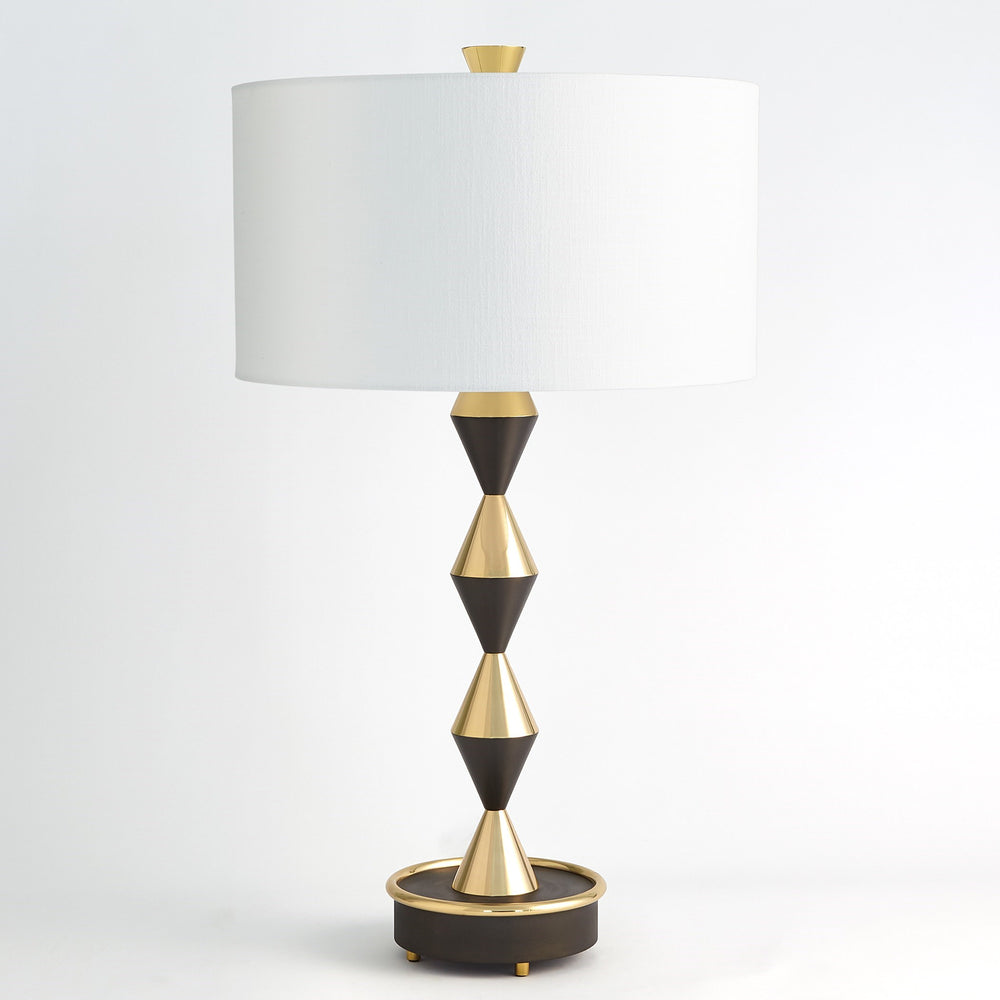 Lampe de table en diamant italien