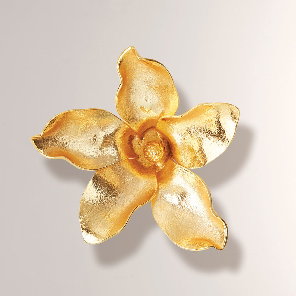 Décor de mur de fleurs de magnolia