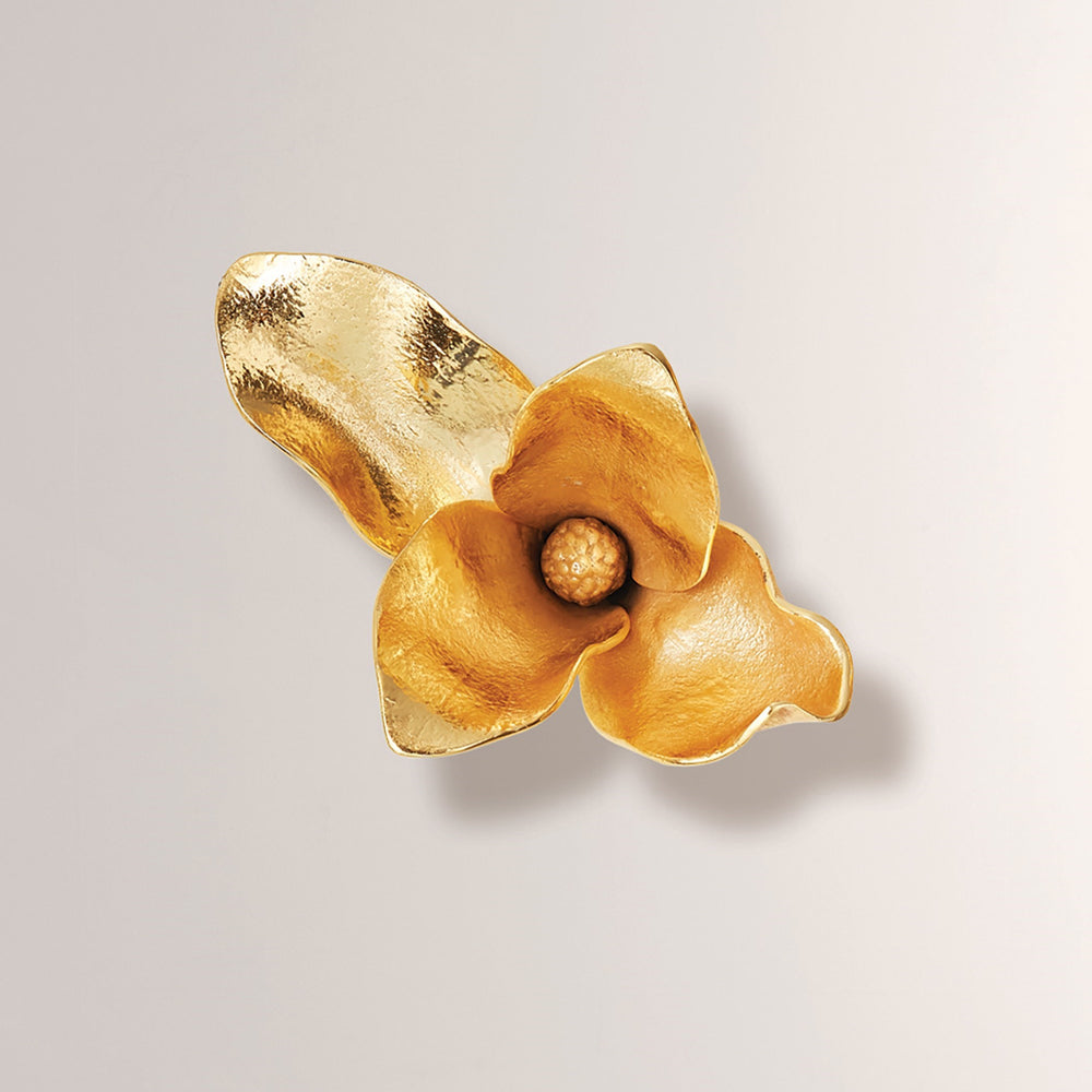 Décor de mur de fleurs de magnolia