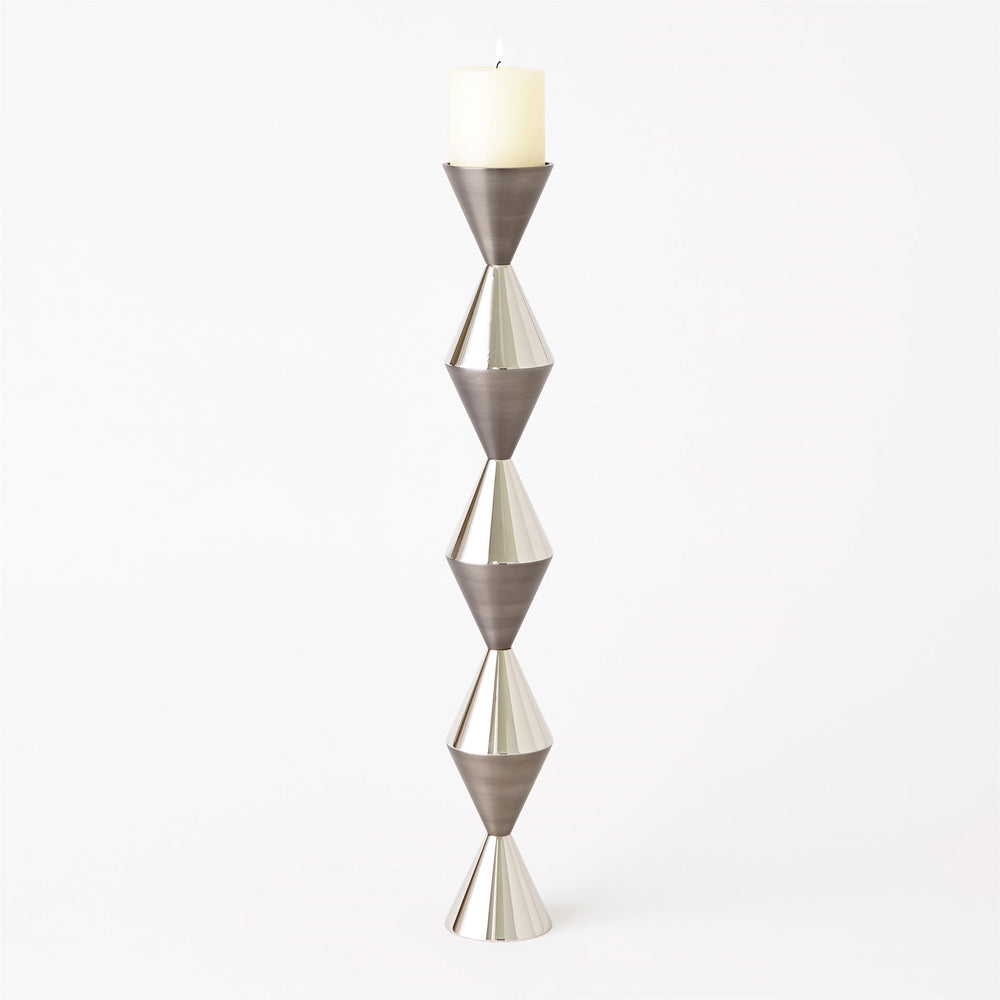 Italian Diamond Candle Holder
