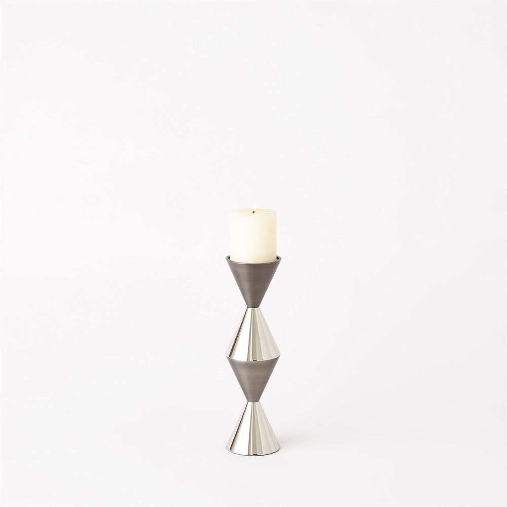 Italian Diamond Candle Holder